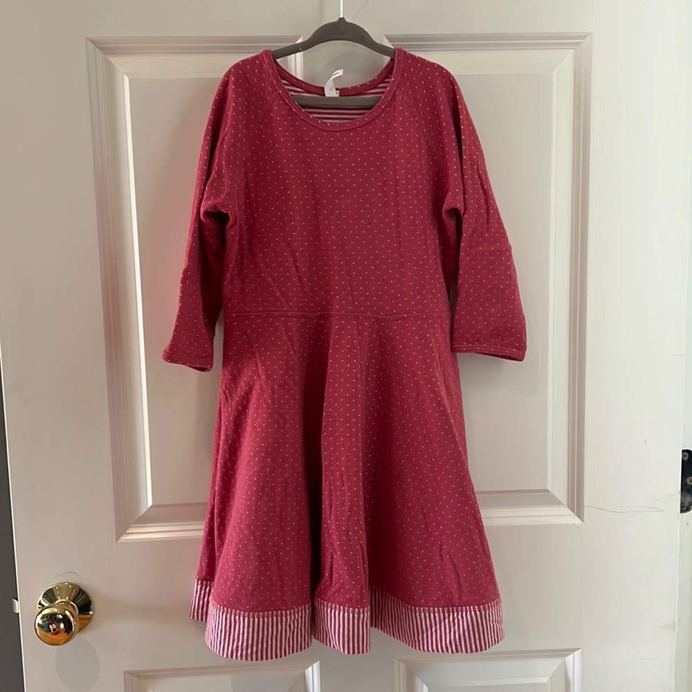 Hanna Andersson reversible twirl dress